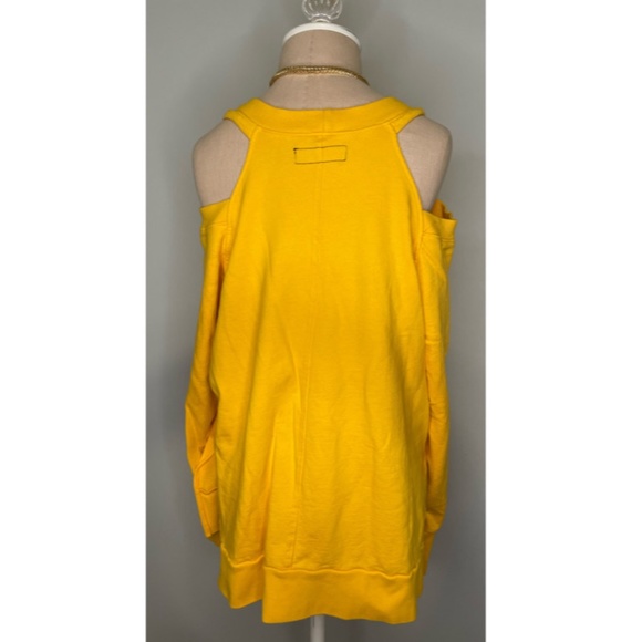 Daniel Patrick Bright Yellow Sweatshirt Size M - Picture 4 of 9